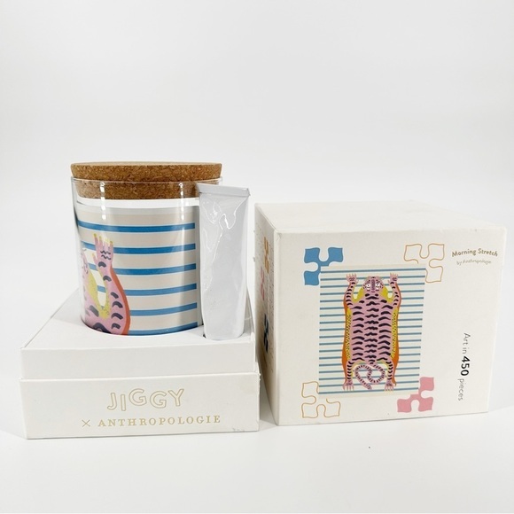 Anthropologie Other - Anthropologie x Jiggy puzzle set "Morning Stretch